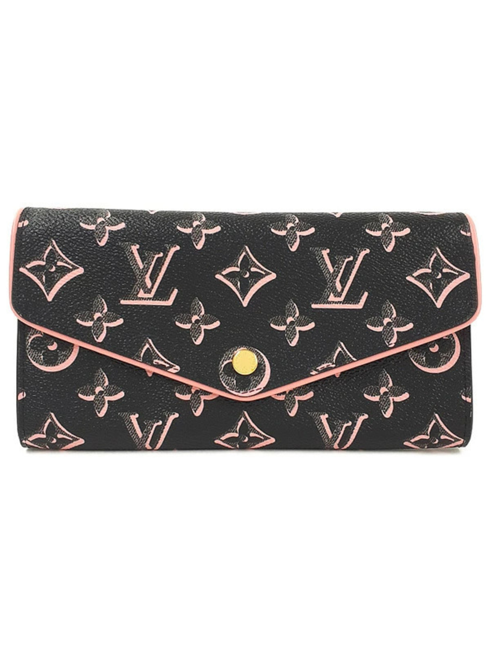 Louis Vuitton Monogram Portefeuille Sarah NM Bi fold Long Wallet